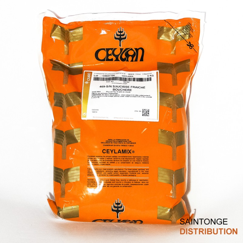 Saintonge 469 assaisonnement saucisse bouchère 5kg