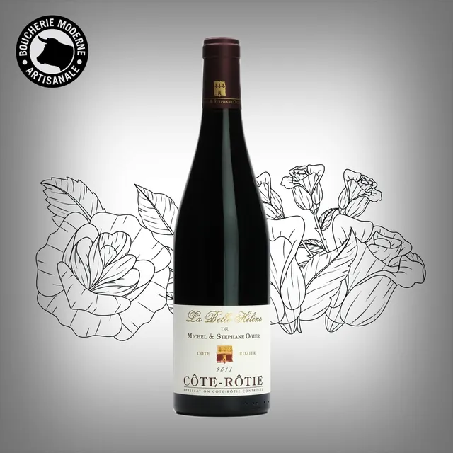 Boucherie Moderne Vin rouge Côte Rôtie Hélène 75cl Syrah