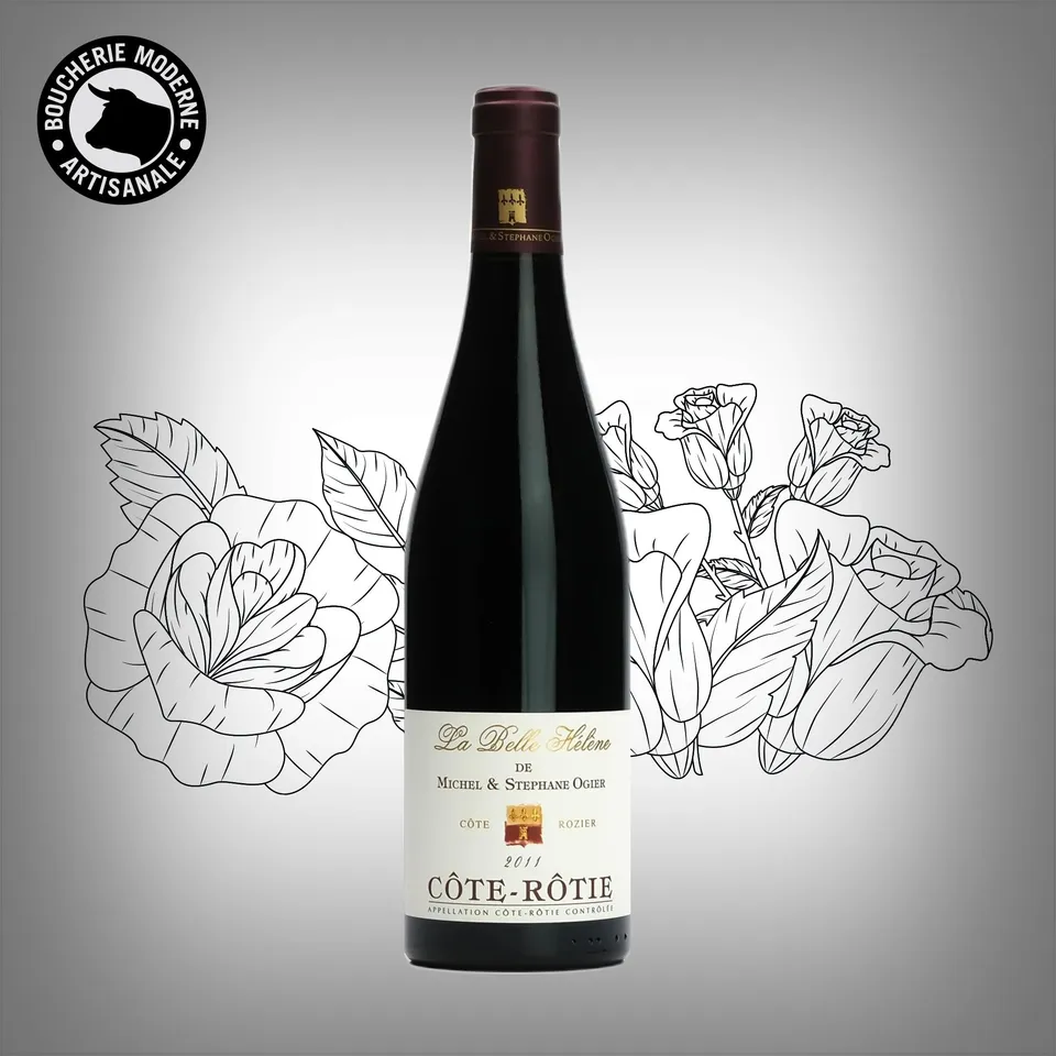 Boucherie Moderne Vin rouge Côte Rôtie Hélène 75cl Syrah