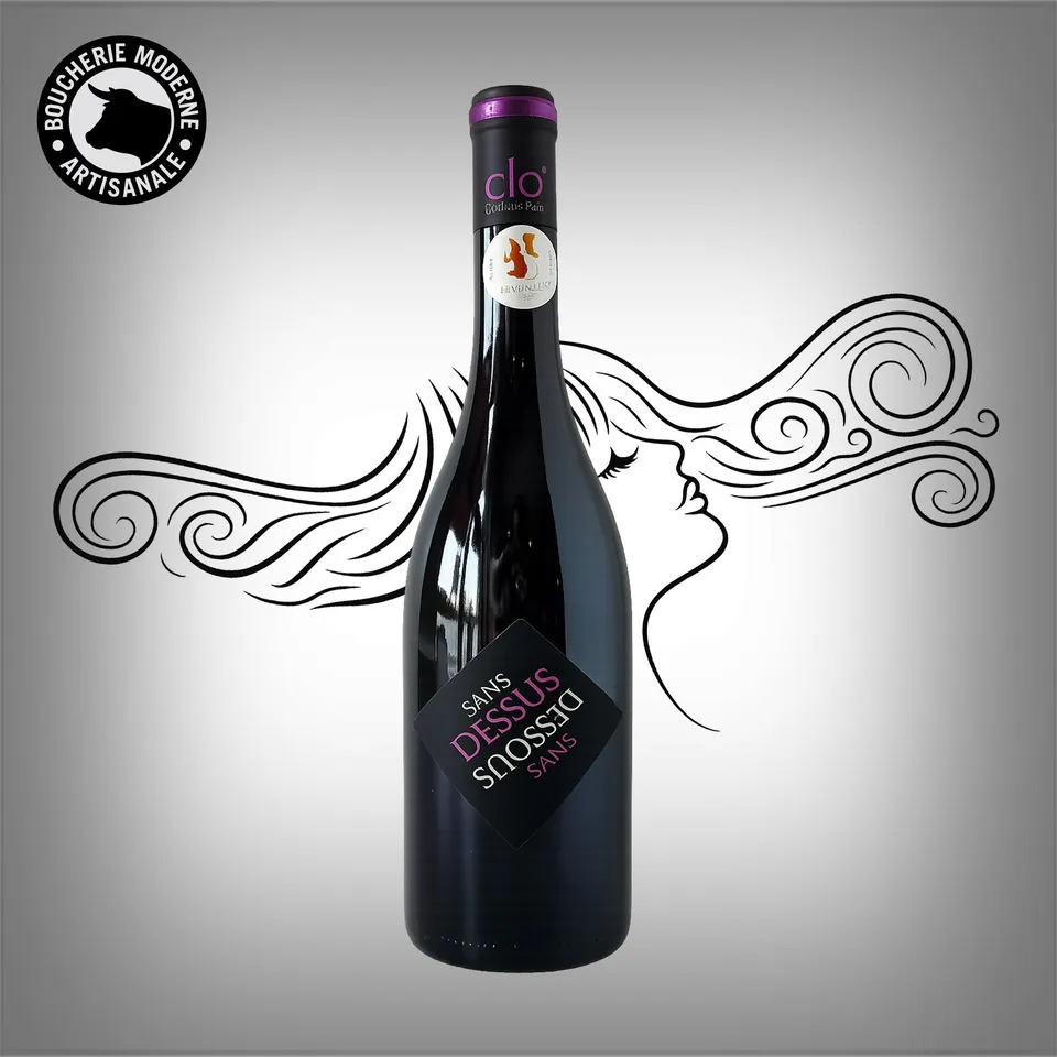 Boucherie Moderne Sans Dessus Dessous vin rouge 75cl fruits rouges