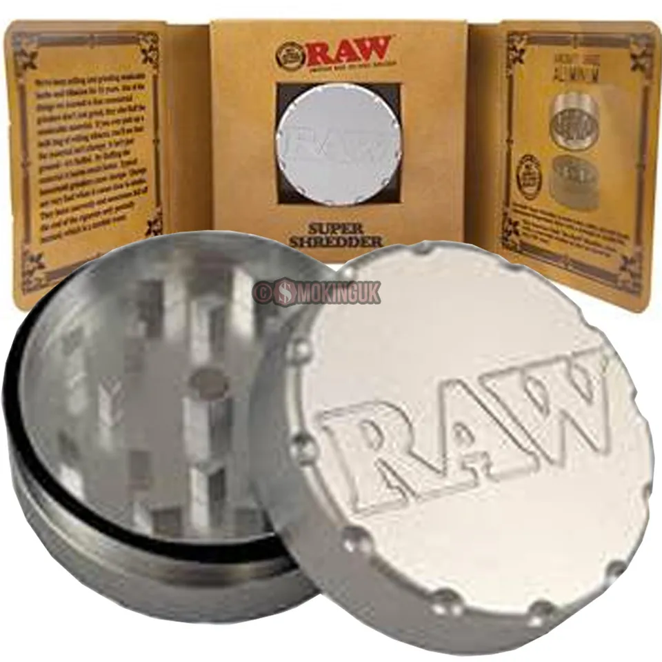 RAW Super Shredder grinder 2 parties aluminium
