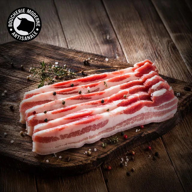 Boucherie Moderne PORC Poitrine tranchée viande porc 1kg griller