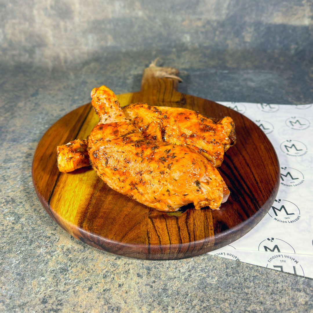 Maison Lascours Volailles Cuisse de Poulet Provençale 2x275g marinée