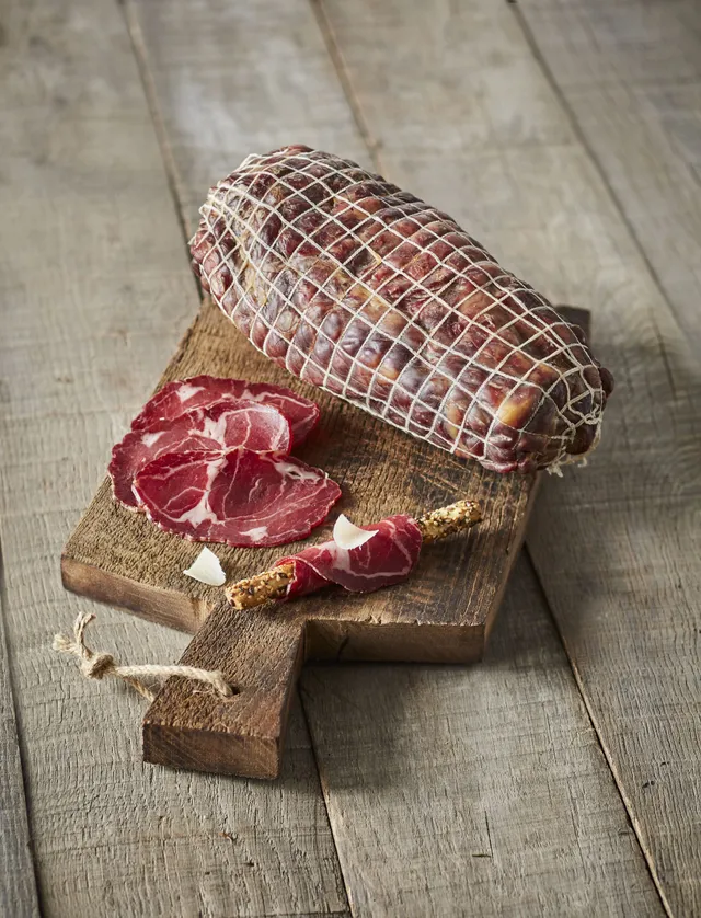 Teyssier Les viandes séchées Coppa échine de porc charcuterie 2,5 mois