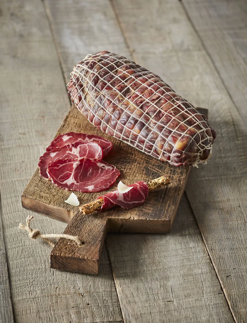 Teyssier Les viandes séchées Coppa échine de porc charcuterie 2,5 mois