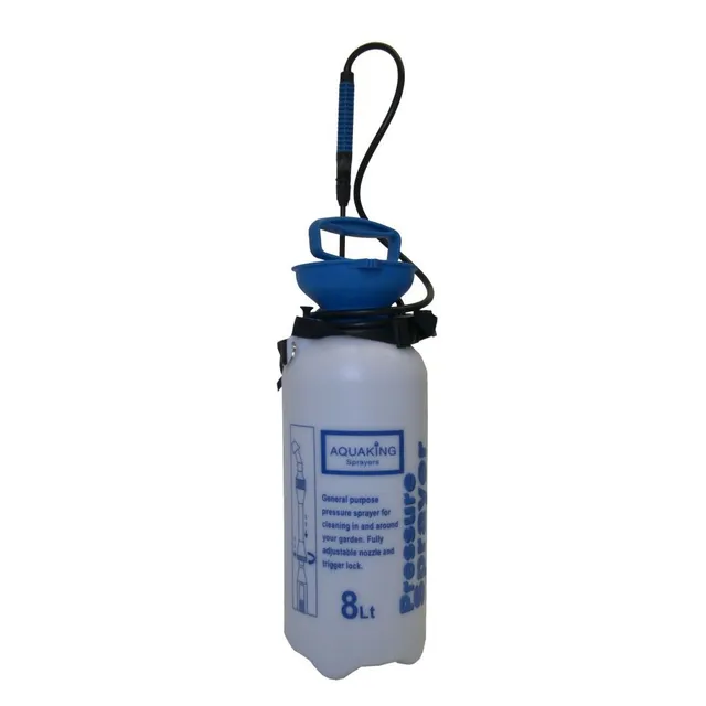 Aquaking Pulvérisateur Pression 8 Litres avec Lance