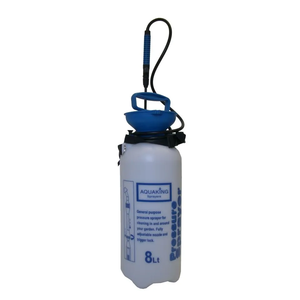 Aquaking Pulvérisateur Pression 8 Litres avec Lance