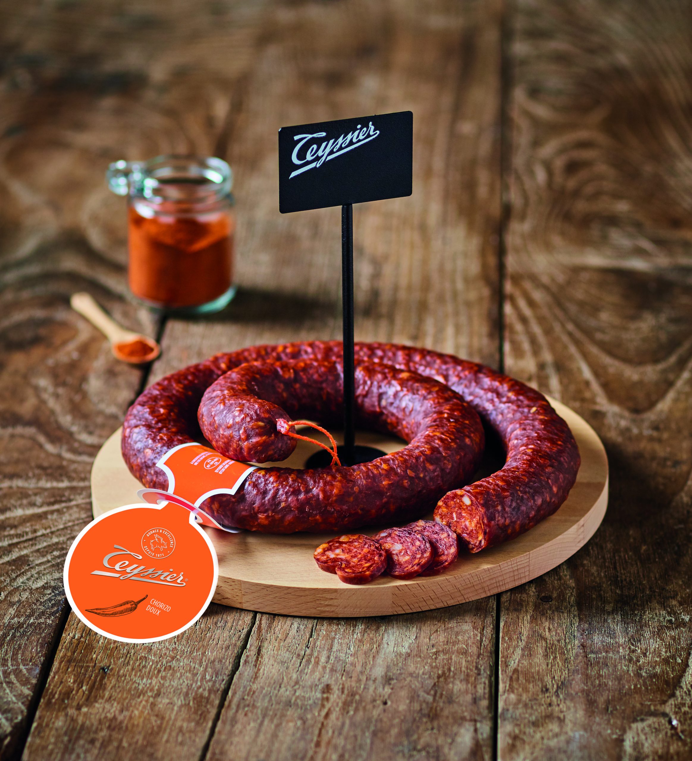 Teyssier Les chorizos Chorizo Brasse doux paprika