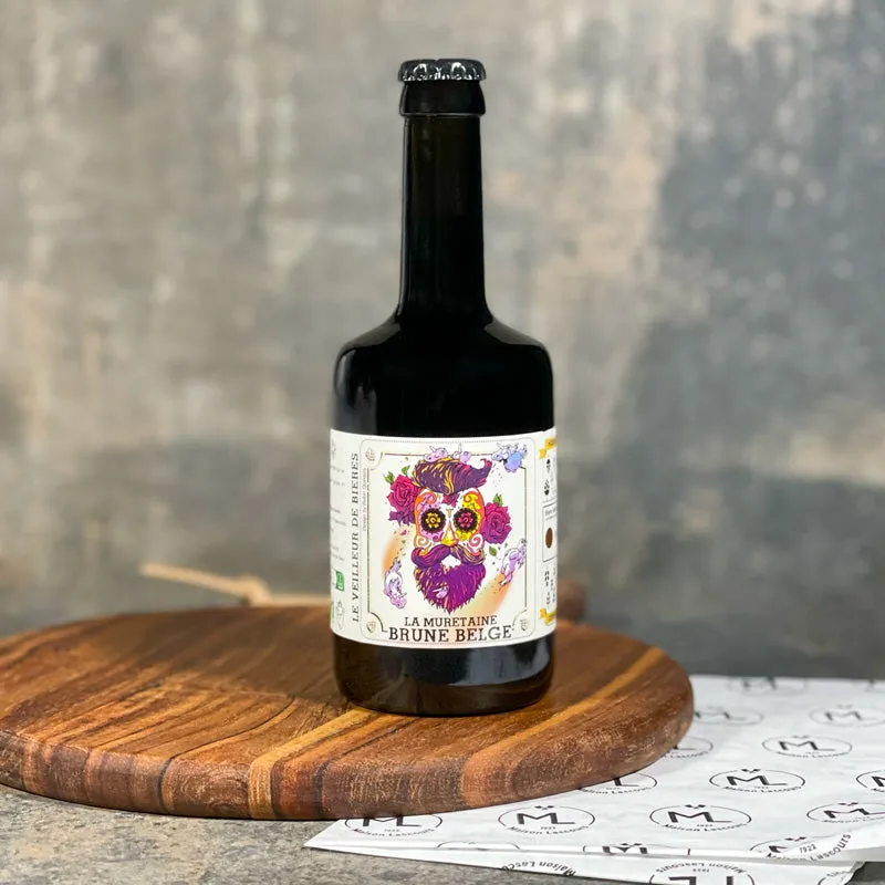Maison Lascours Vins Bière Brune Belge BIO 33cl La Muretaine