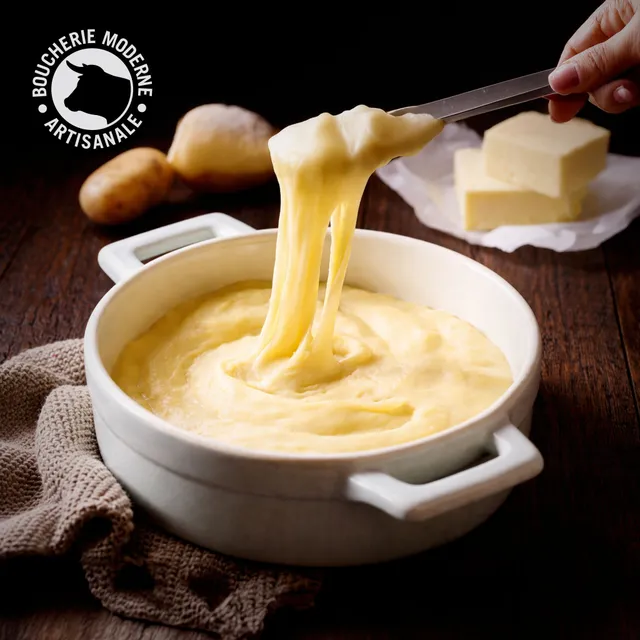 Boucherie Moderne Épicerie Aligot garniture 500g tome fraîche