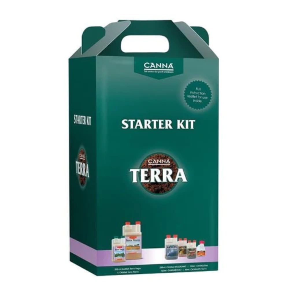 CANNA Terra Starter Kit engrais terre Vega Flores complet