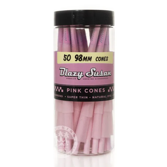 Blazy Susan cônes pré-roulés roses vegan 50