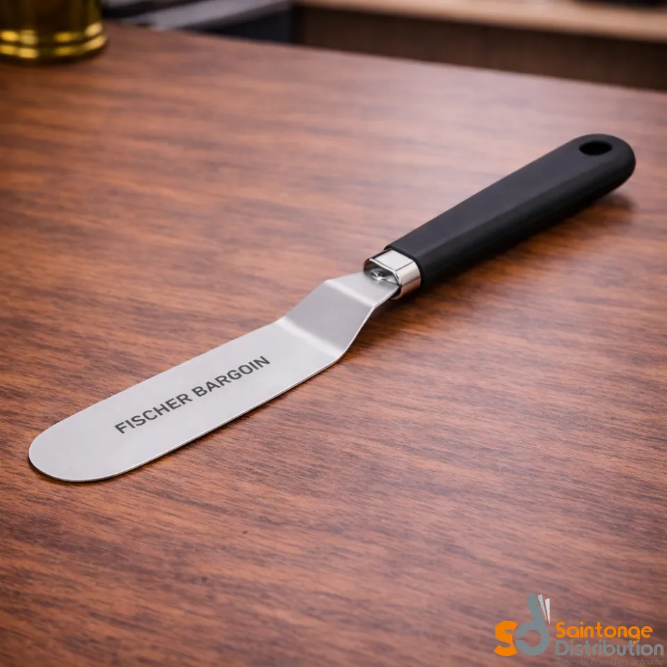 Fischer Bargoin Spatule Coudée 11 cm Inox