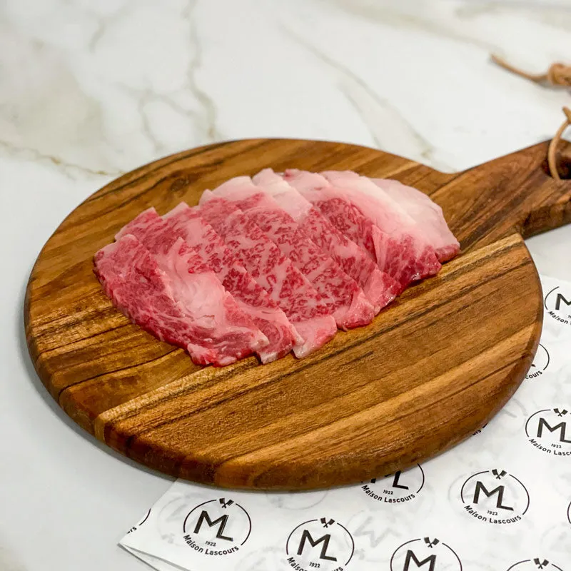 Maison Lascours Bœuf Kagoshima Découpe Japonaise 100 g