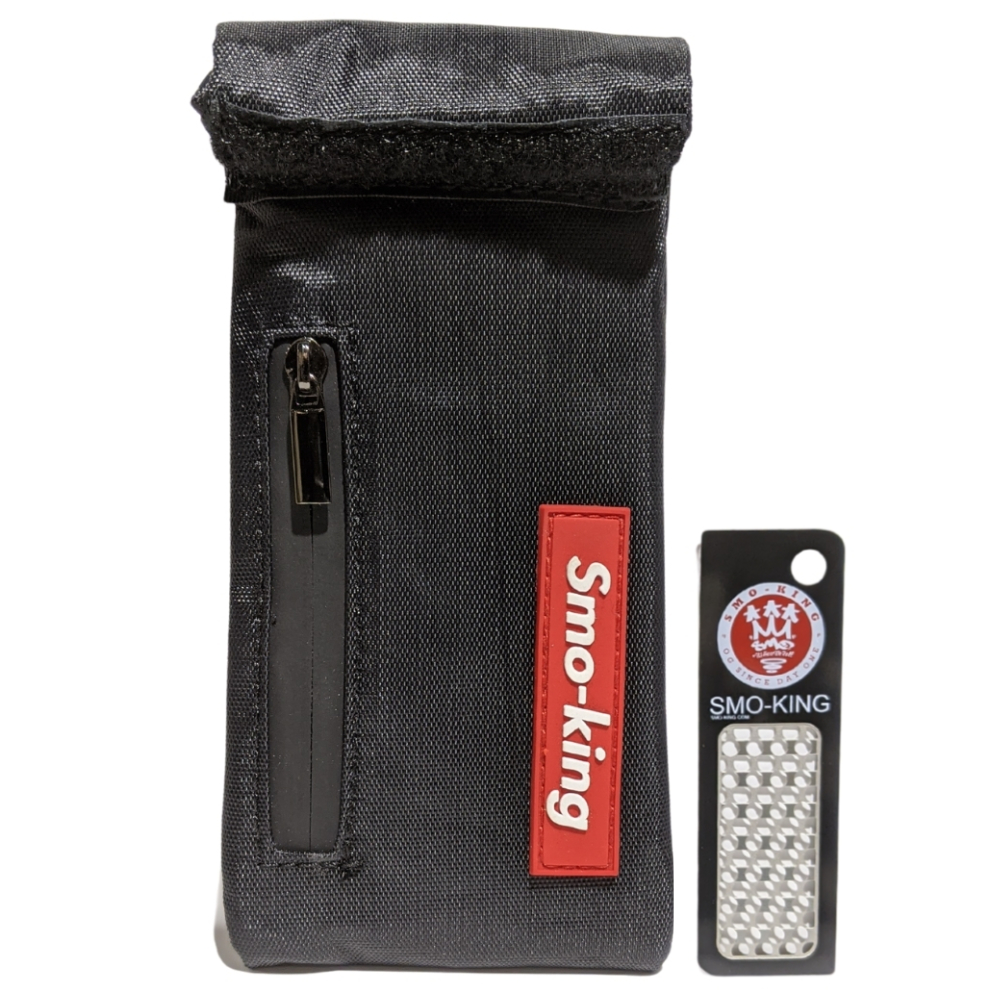 SMO-KING Roadie Supreme pochette anti-odeur + grinder poche