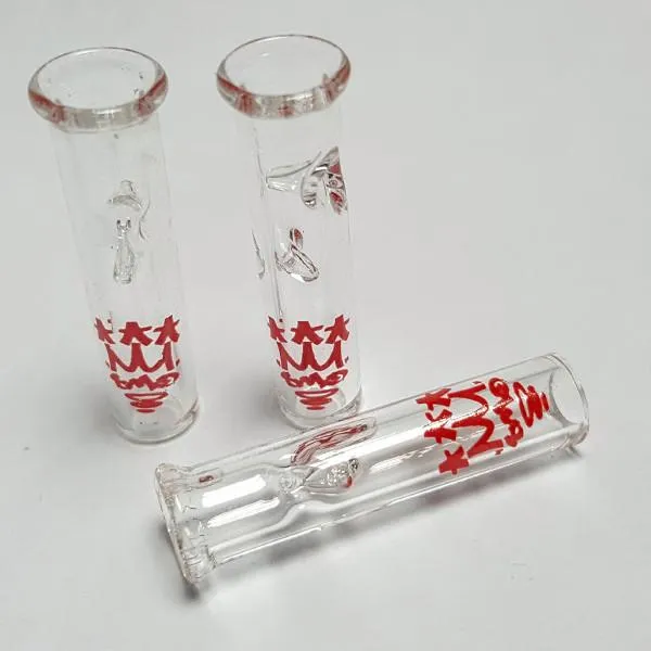 Smo-King G Tips filtres en verre borosilicate x4