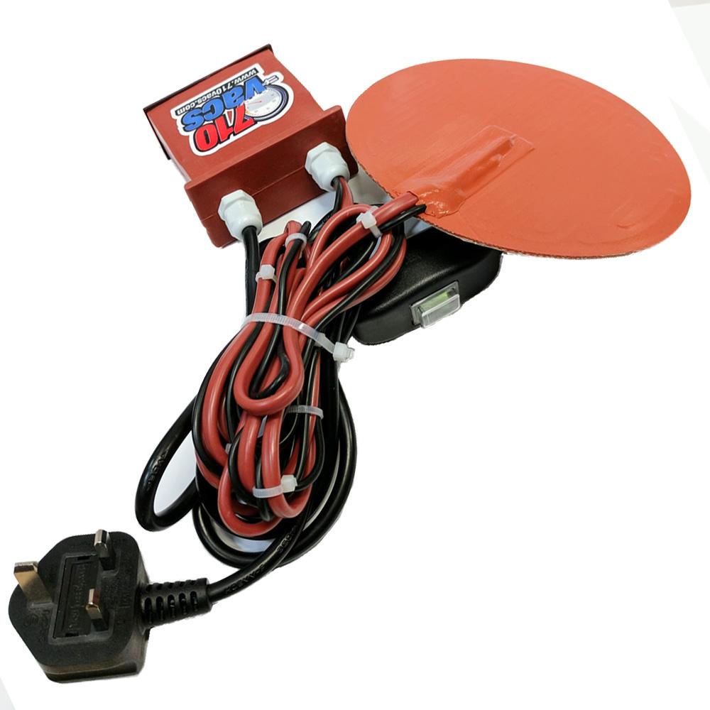 710Vacs 10 pouces tapis chauffant silicone 160W digital