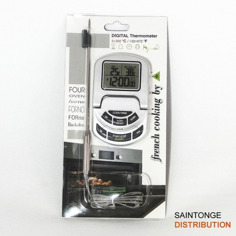 Saintonge Distribution Consommables Thermomètre digital sonde 300°C