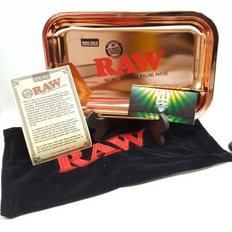 Raw Rose Gold plateau à rouler édition limitée