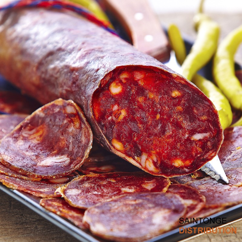 Saintonge Assaisonnements Chorizo Lomo Export 041 à sécher 5kg