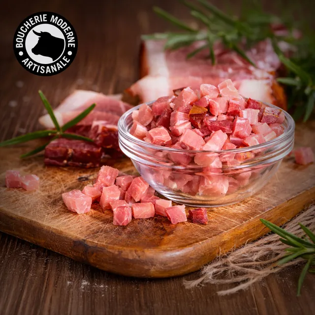 Boucherie Moderne Charcut' Lardons charcuterie 200g fumés