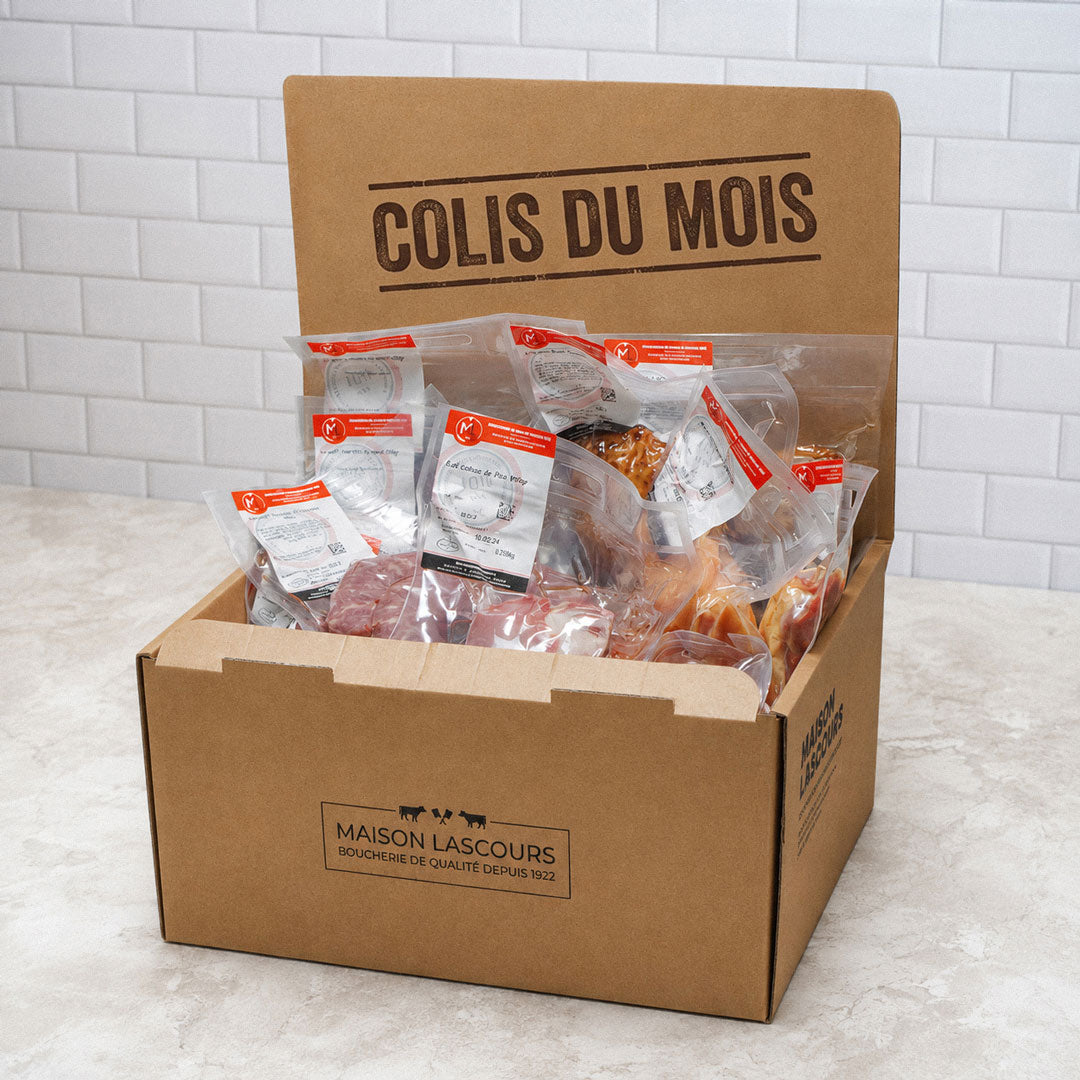 Maison Lascours Colis du Mois colis viande bœuf porc volaille