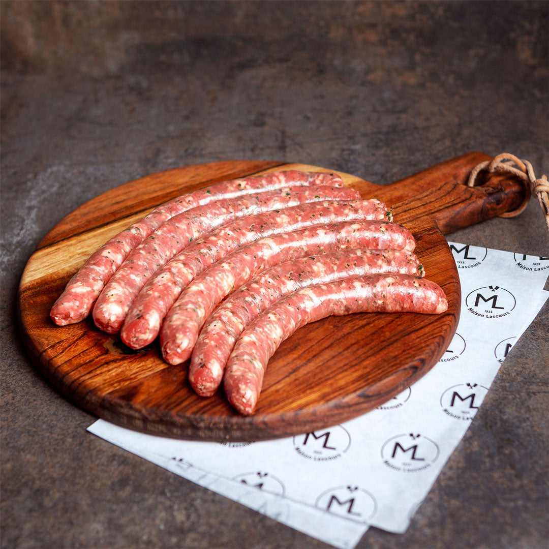 Maison Lascours Chipolata Volaille Herbes 6x77g