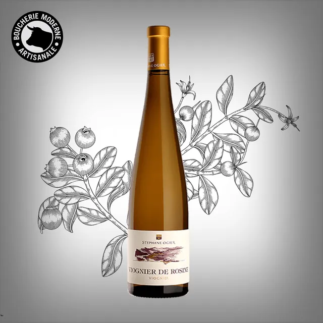 Boucherie Moderne Vin blanc Viognier de Rosine 75cl