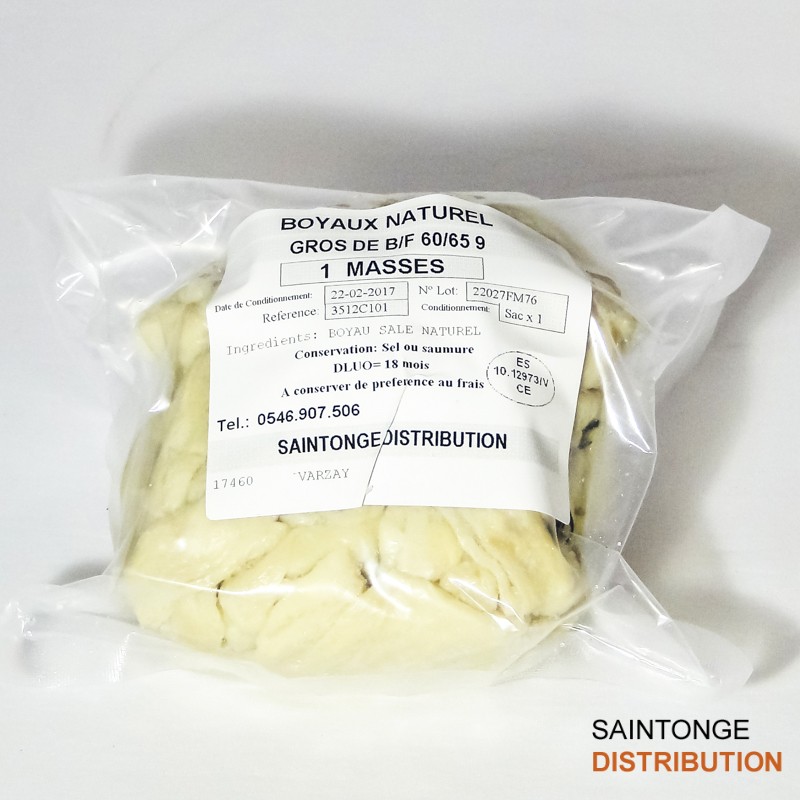 Saintonge Distribution Pack Saucisson Sec assaisonnement 2kg+boyaux