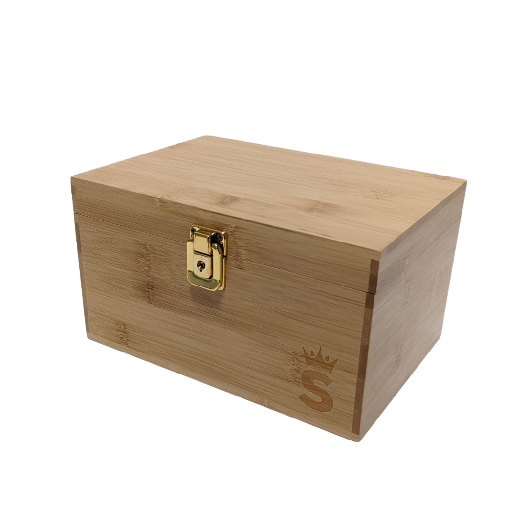 SMO T4X Deluxe boîte à rouler bois verrouillable