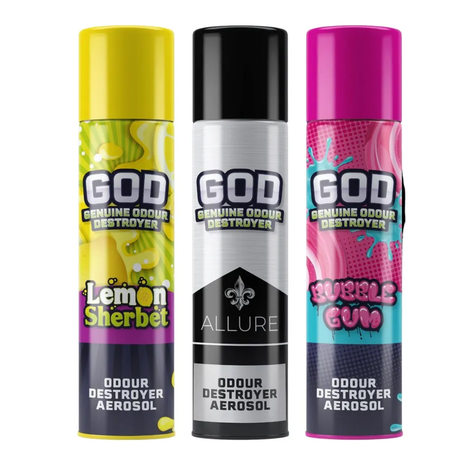 GOD spray neutralisant odeur 750ml Big Burst