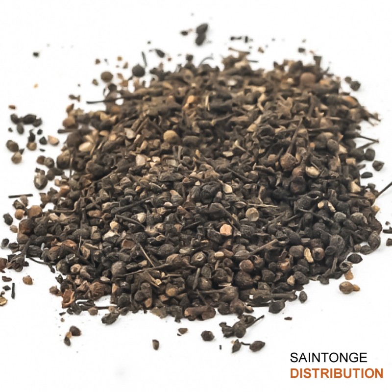 Saintonge Distribution Poivre Noir Moulu épice 1 kg mouture fine