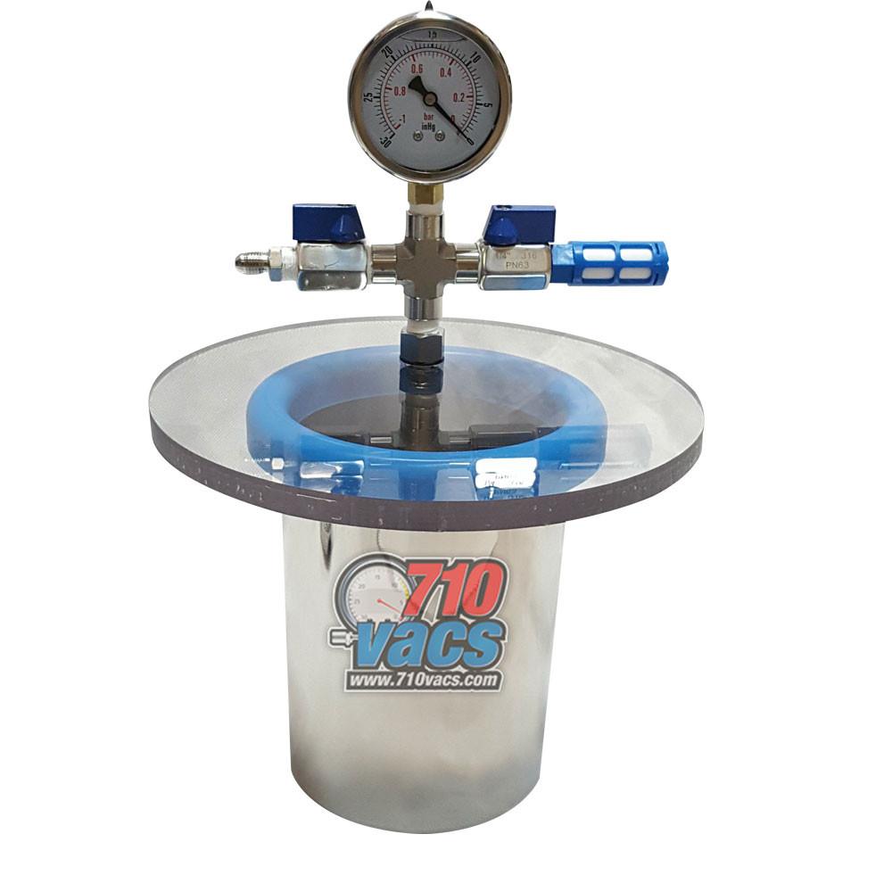 710Vacs KLEAR VAC chambre à vide acier 5L