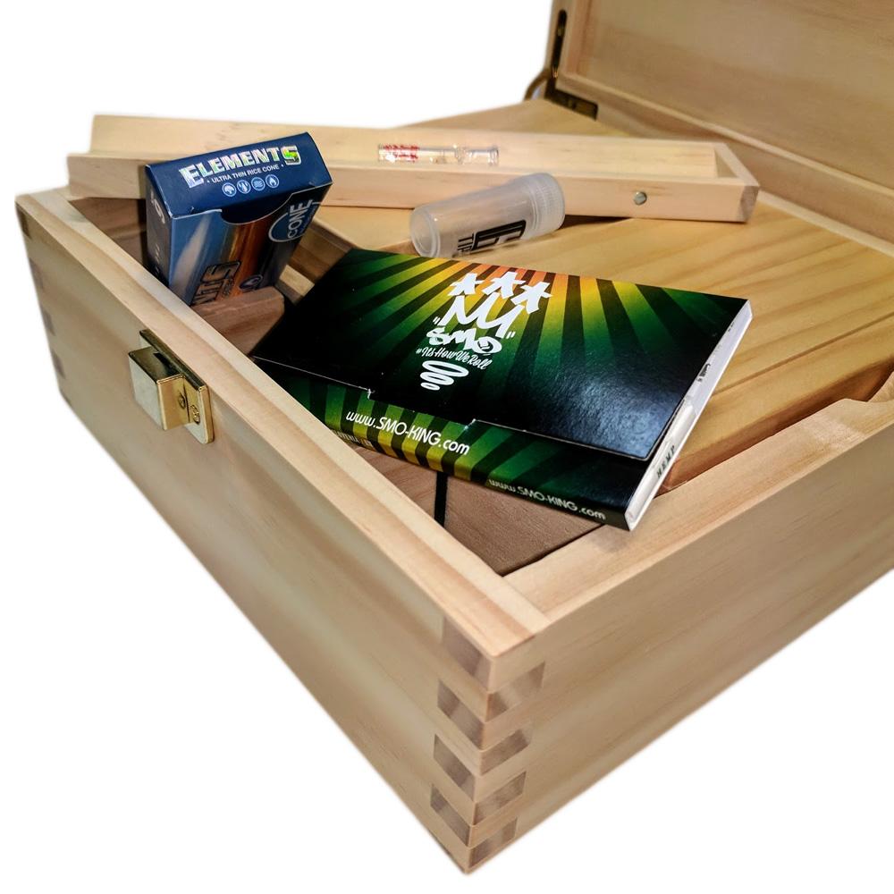 Rolling Supreme G5 SMO-KING boîte à rouler bois pin avec tamis