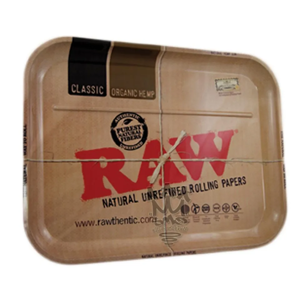 RAW 1970's Style plateau à rouler métal XXL Jumbo 20x15 pouces