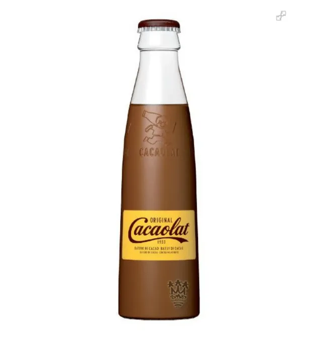 Cacaolat Original lait chocolaté bouteille verre 200ml