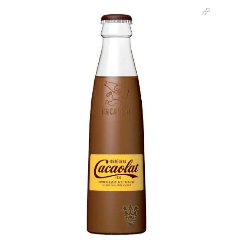 Cacaolat Original lait chocolaté bouteille verre 200ml