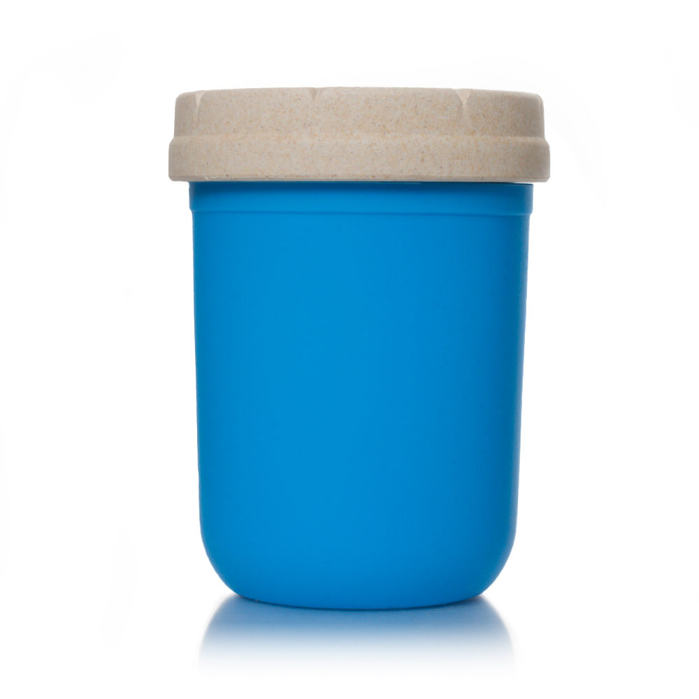 Cookies Mason Stash Jar Verre Bleu 8oz 240 ml RE:STASH