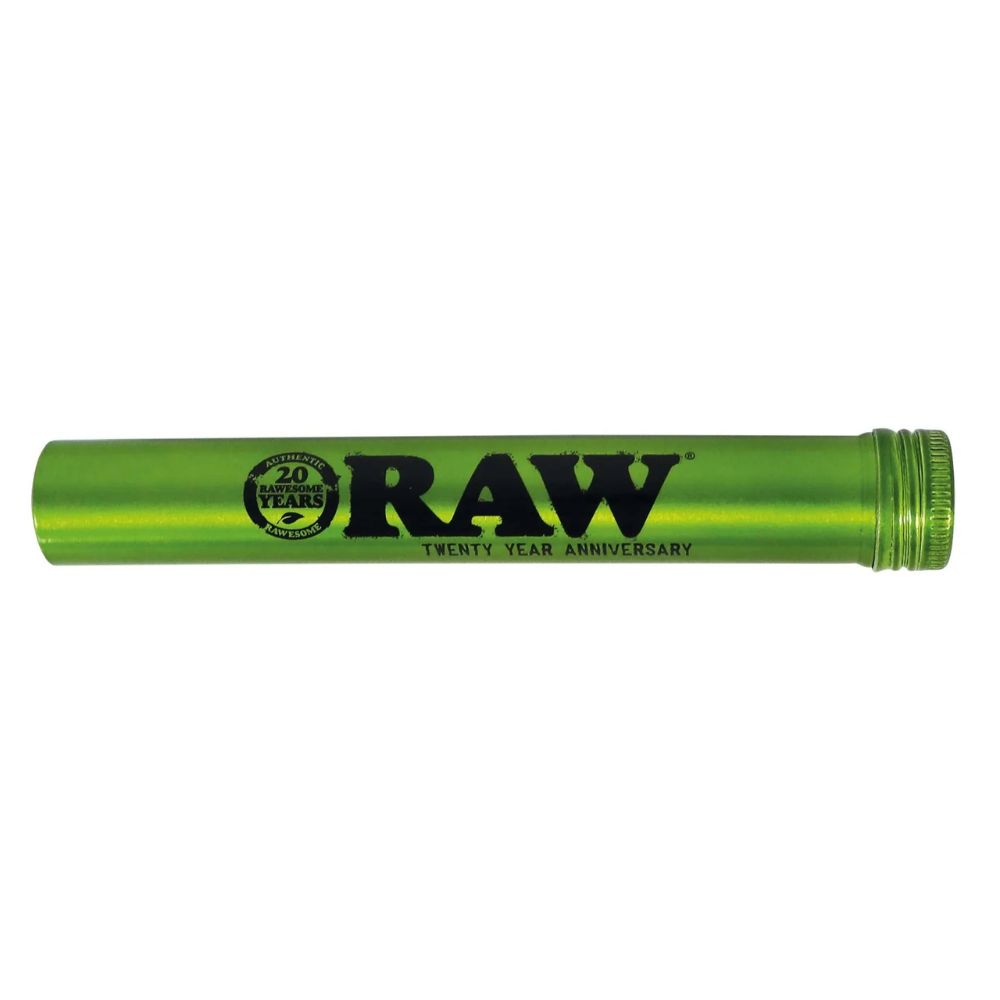 RAW Tube Aluminium Emerald étui 15x116 mm métal
