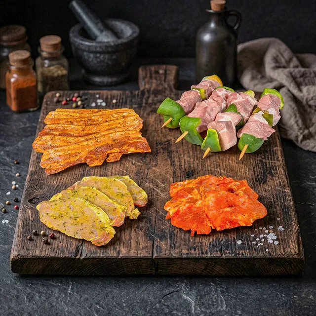 Maison Lascours Colis Foire au Porc Spécial Grillade 4 kg