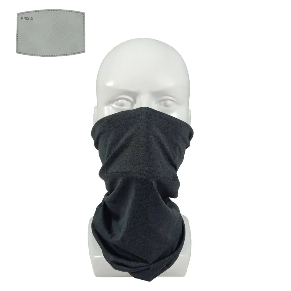 SMO tour de cou masque tissu filtrant polyester UPF50+