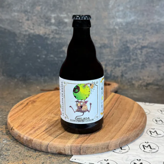 La Muretaine Bière Blanche Citron Pimentée Bio 33cl