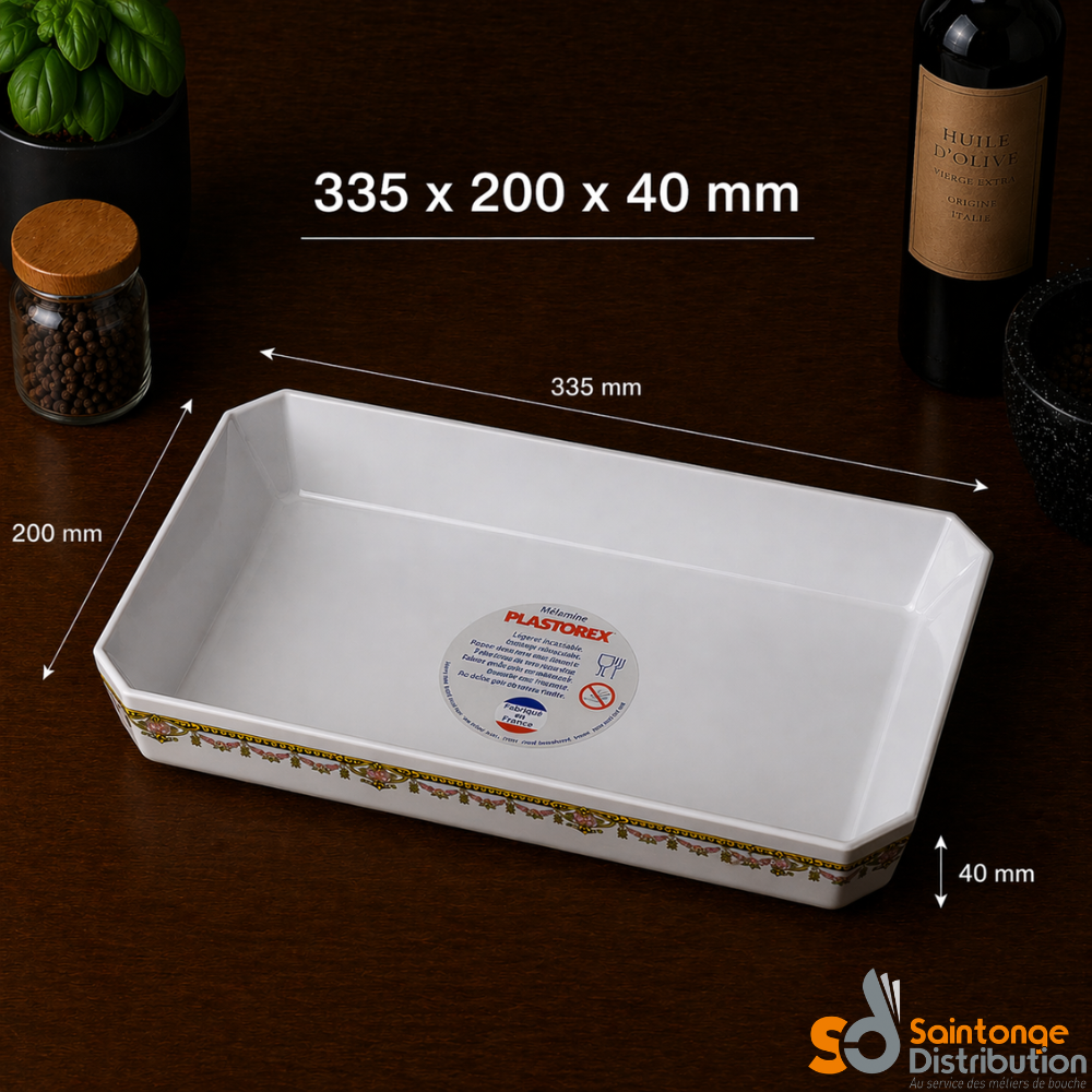 Saintonge Matériel Plat Corelli Pompadour 759 Mélamine