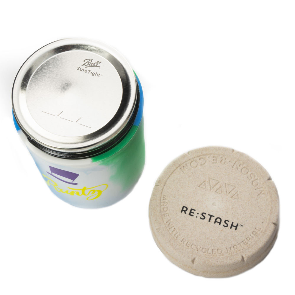RE:STASH Ocean Tie Dye bocal verre 8oz Runtz