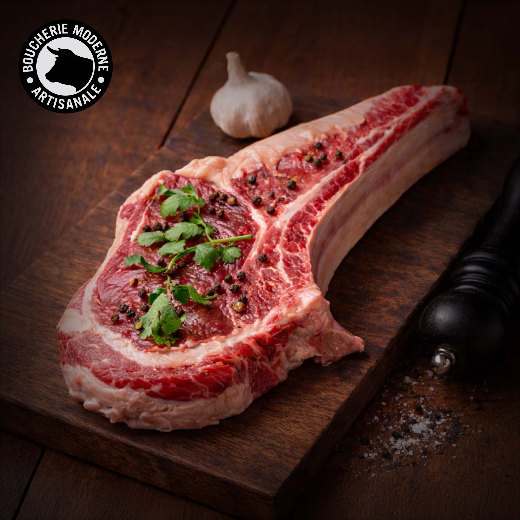 Boucherie Moderne BŒUF côte Limousine maturée 1,2kg