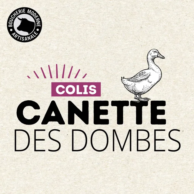 Boucherie Moderne Canette des Dombes volaille 3 pièces
