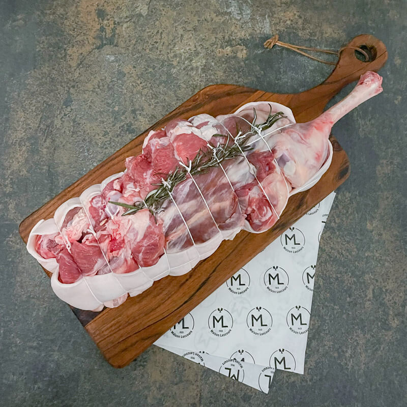 Maison Lascours Gigot d'agneau os coulé 1 x 2,5kg Occitanie