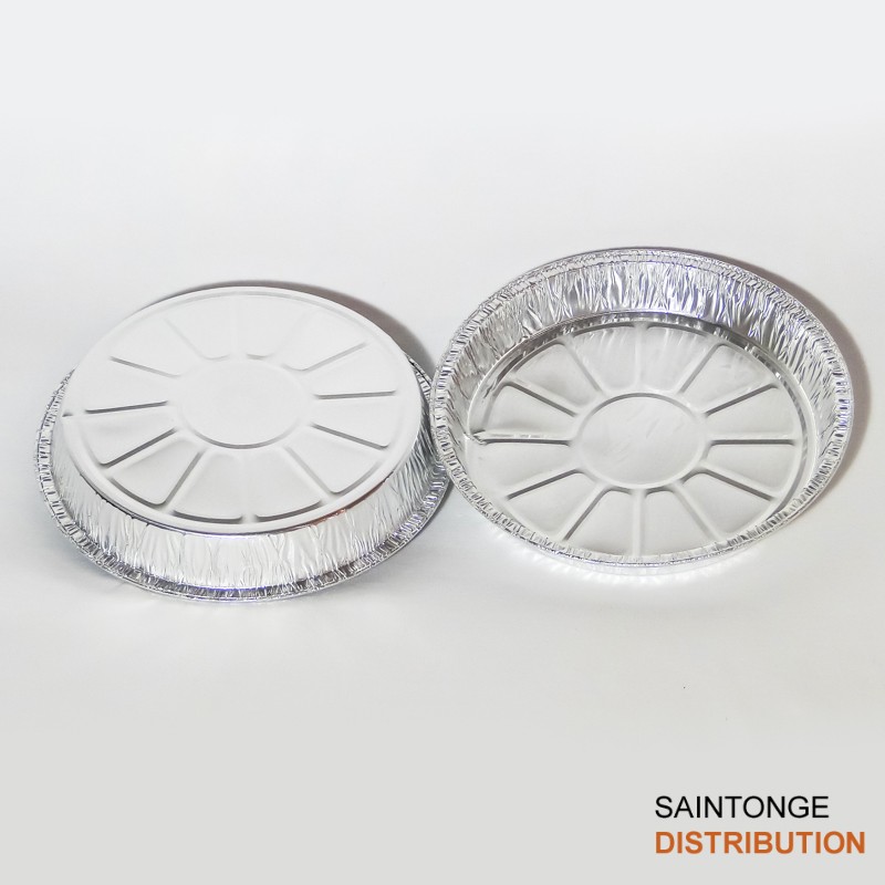 Saintonge Tourtière aluminium 170 mm lot 100 cuisson four