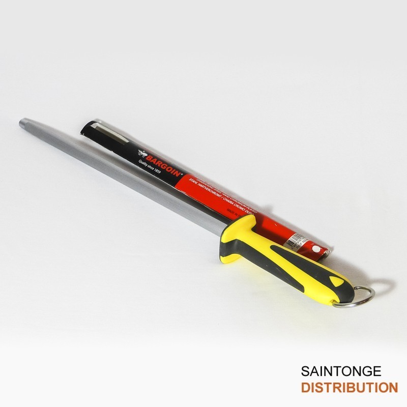 Saintonge Matériel Fusil rond 30 cm chrome affûtage