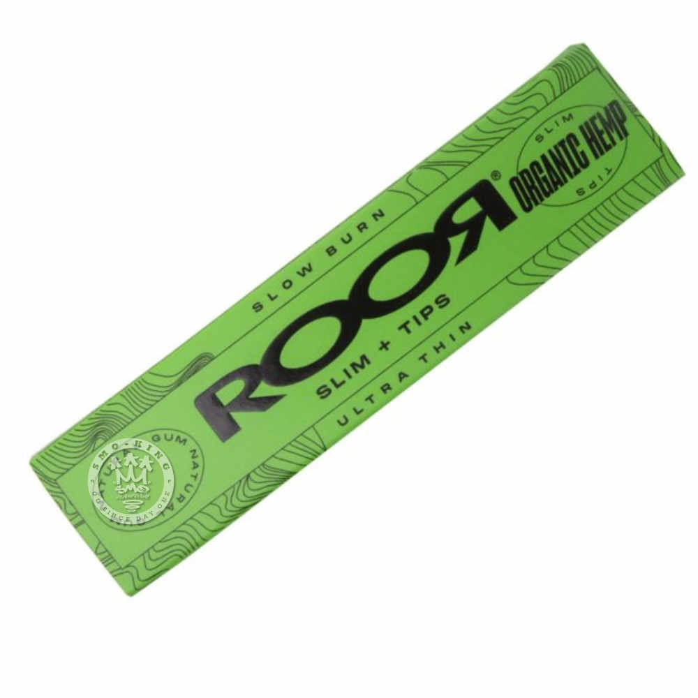 Roor Organic Hemp King Size feuille à rouler ultra fine 32